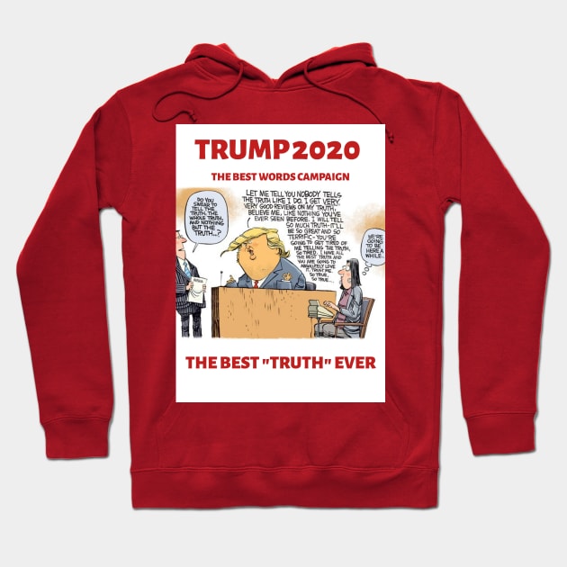 Trump truths Hoodie by Death, Thievery & Politics 